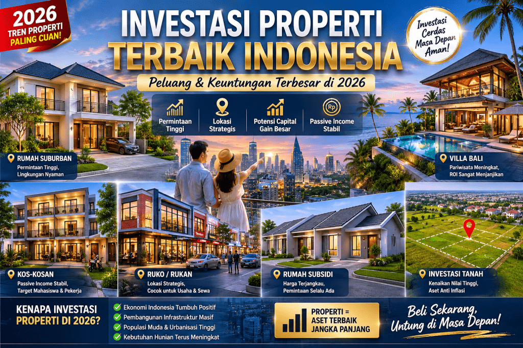 Properti Indonesia 2026 Tetap Bergairah Meski BI Rate Naik, Ini Peluang yang Jangan Dilewatkan