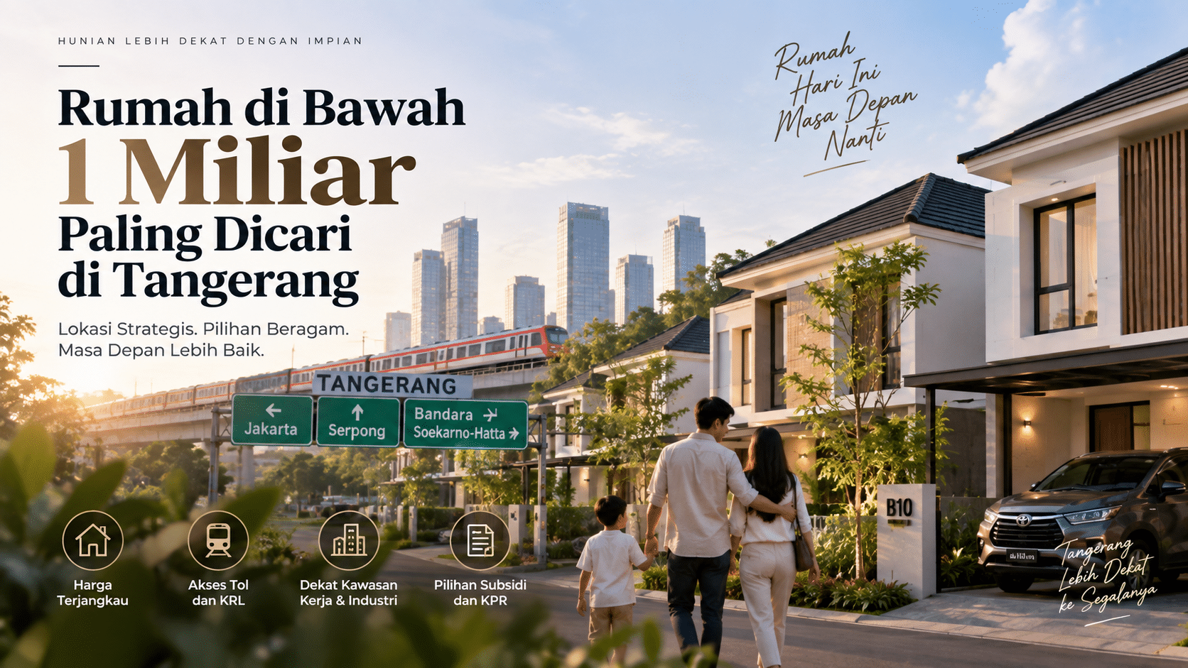 Rumah di Bawah 1 Miliar di Tangerang: Cek Kawasan & KPR